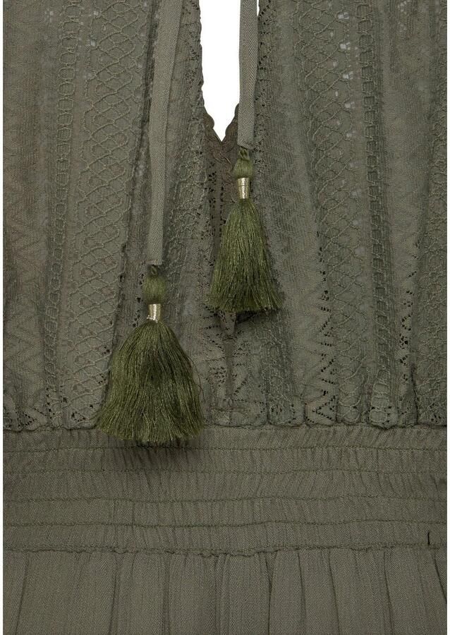 Lascana Tuniekjurk met wijde mouwen van kant blousejurk strandkleding - Foto 3