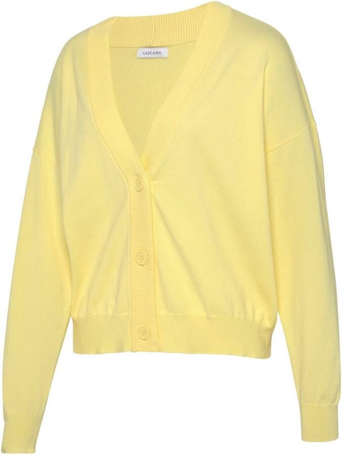 Lascana Vest -lounge jas in korte vorm loungewear - Foto 3