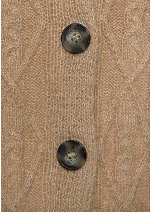 Lascana Vest met kabelpatroon knuffelzachte cardigan casual - Foto 2