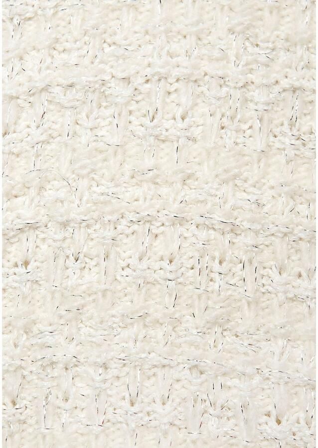 Lascana Vest met subtiele lurexdraad contrastboorden casual-chic elegant - Foto 4