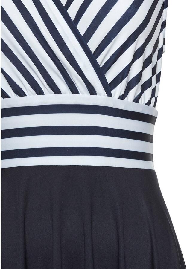 Lascana Zomerjurk in wikkel-look strandjurk maritiem - Foto 3