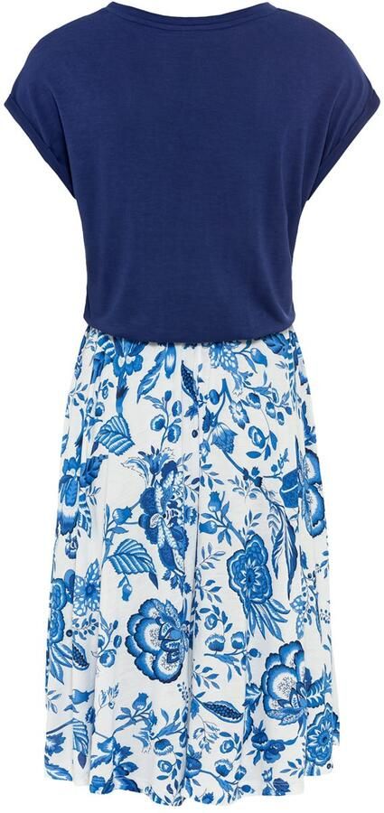 Lascana Zomerjurk met bedrukte rok t-shirt jurk strandjurk - Foto 2
