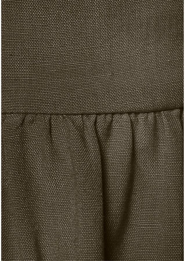 Lascana Zomerjurk van mix van linnen en katoen midi jurk strandjurk - Foto 2