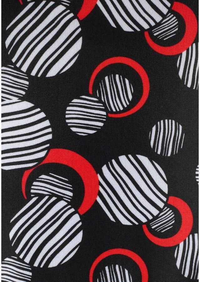 Lascana Zwemjurk met modieuze cirkels en modellerend effect - Foto 2