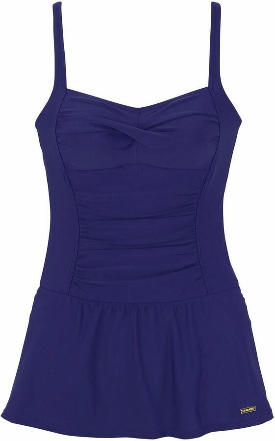 Lascana Zwemjurk met modieuze plooien en modellerend effect - Foto 4