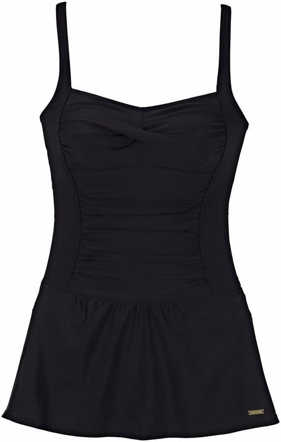 Lascana Zwemjurk met modieuze plooien en modellerend effect - Foto 3