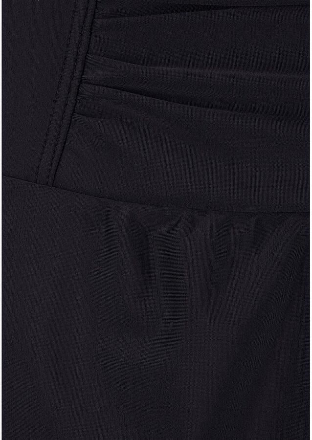 Lascana Zwemjurk met modieuze plooien en modellerend effect