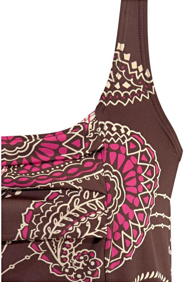 Lascana Zwemjurk met mooie print of unikleur - Foto 3