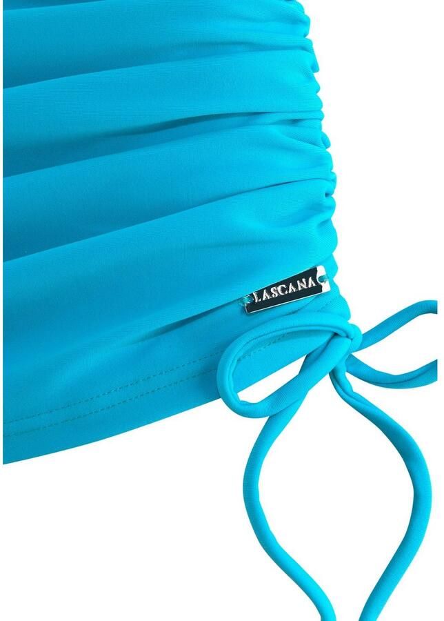 Lascana Zwemrok met aanrimpeling opzij