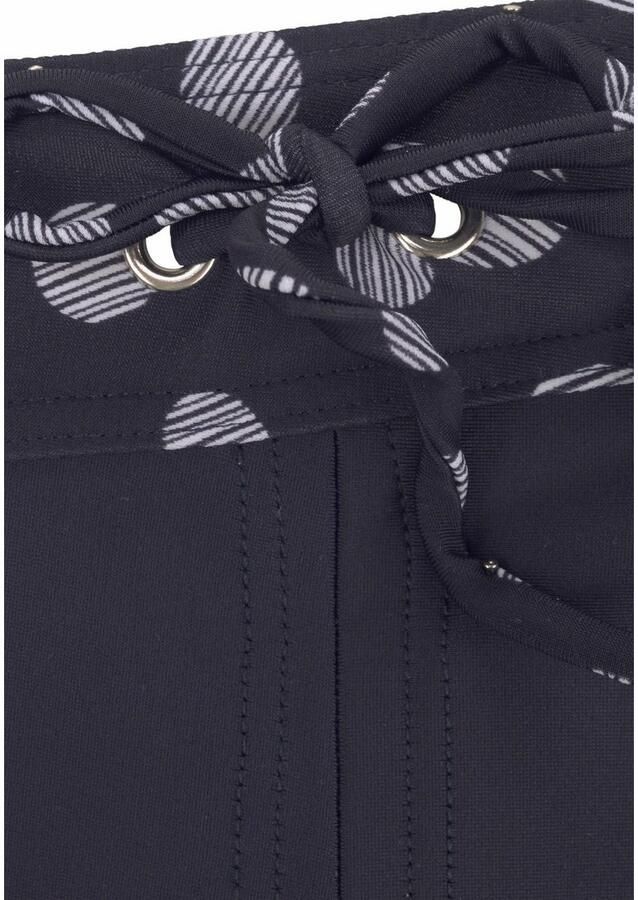 Lascana Zwemrok met geïntegreerd bikinibroekje en gedessineerde boord