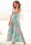 Lascana Maxi-jurk van geweven viscose cut-outs op de rug zomerjurk - Thumbnail 1