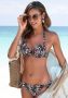 Lascana Push-upbikinitop Blair met een bloemmotief - Thumbnail 1