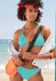 Lascana Triangel-bikinitop Scallop met gelaserde gegolfde rand - Thumbnail 1