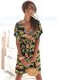 Lascana Tuniek kimono stijl all-over print blousejurk strandkleding - Thumbnail 1