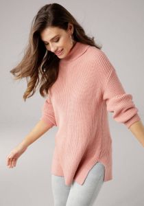 Laura Scott Lange trui in zacht grofbreisel nieuwe collectie