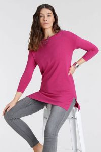 Laura Scott Lange trui met zijsplitten nieuwe kleuren