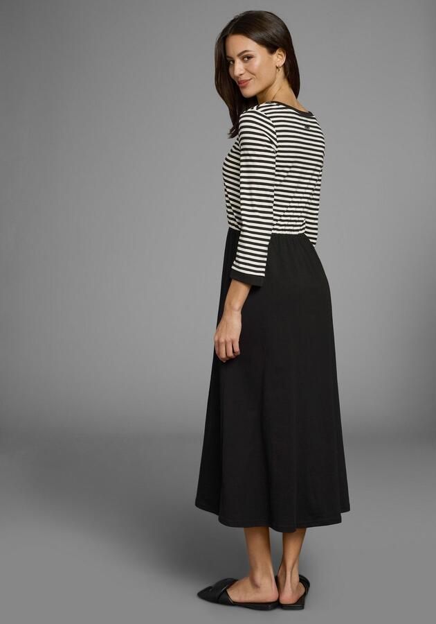 Laura Scott 2-in-1-jurk met streepdesign - Foto 3