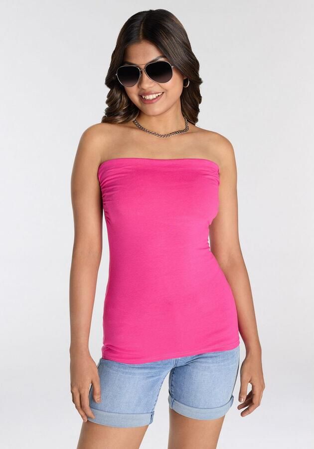 Laura Scott Bandeautop strapless en getailleerd (set 2-delig 2 stuks) - Foto 7