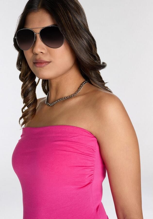 Laura Scott Bandeautop strapless en getailleerd (set 2-delig 2 stuks) - Foto 4