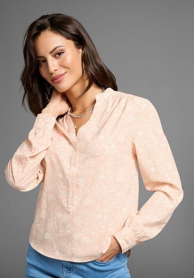 Laura Scott Blouse zonder sluiting met oprolbare mouwen - Foto 3