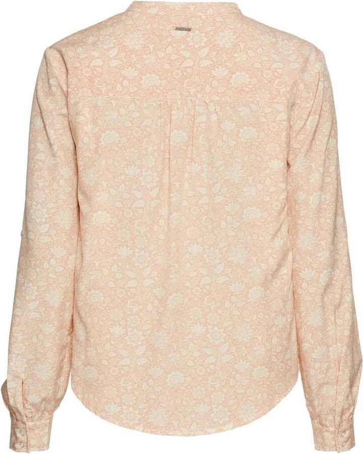 Laura Scott Blouse zonder sluiting met oprolbare mouwen