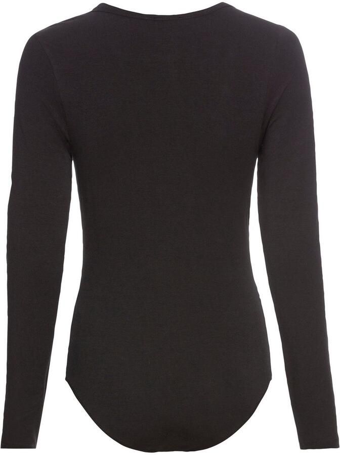 Laura Scott Body met lange mouwen Lange mouwen getailleerd ronde hals NIEUWE KLEUREN