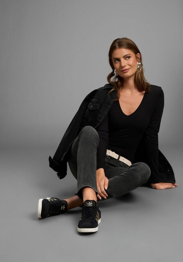 Laura Scott Body met lange mouwen Met een diepe V-hals NIEUWE COLLECTIE - Foto 5