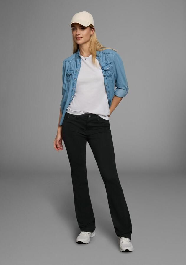 Laura Scott Bootcutbroek in jerseykwaliteit - Foto 4