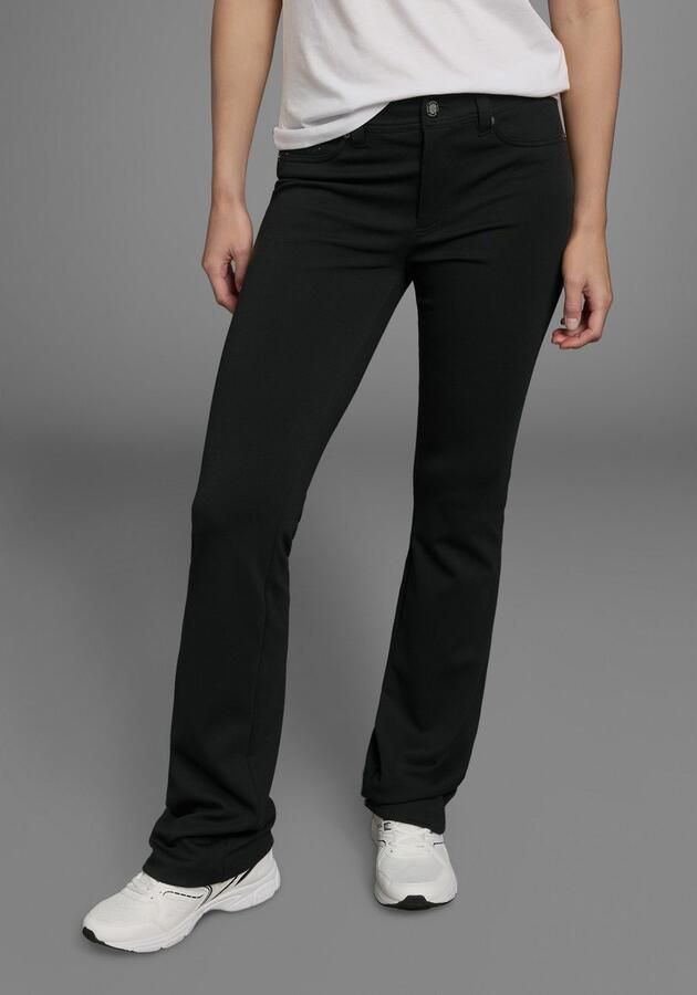 Laura Scott Bootcutbroek in jerseykwaliteit - Foto 5