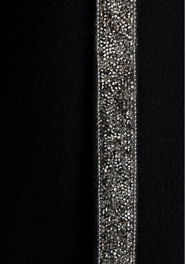 Laura Scott Capuchonvest met capuchon en glinsterende banden - Foto 2