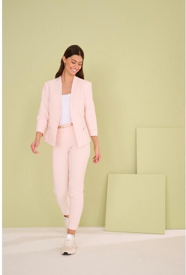 Laura Scott Tanktop met modieuze carréhals