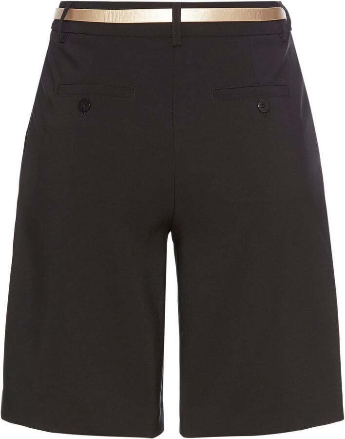 Laura Scott Chino-short met bijpassende riem (set 2-delig Met riem)