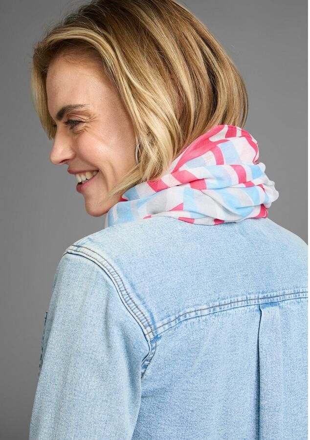 Laura Scott Colsjaal in maritieme look met strepen & tekst nieuw - Foto 4