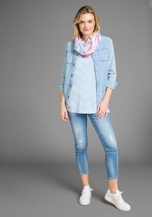 Laura Scott Colsjaal in maritieme look met strepen & tekst nieuw - Foto 5