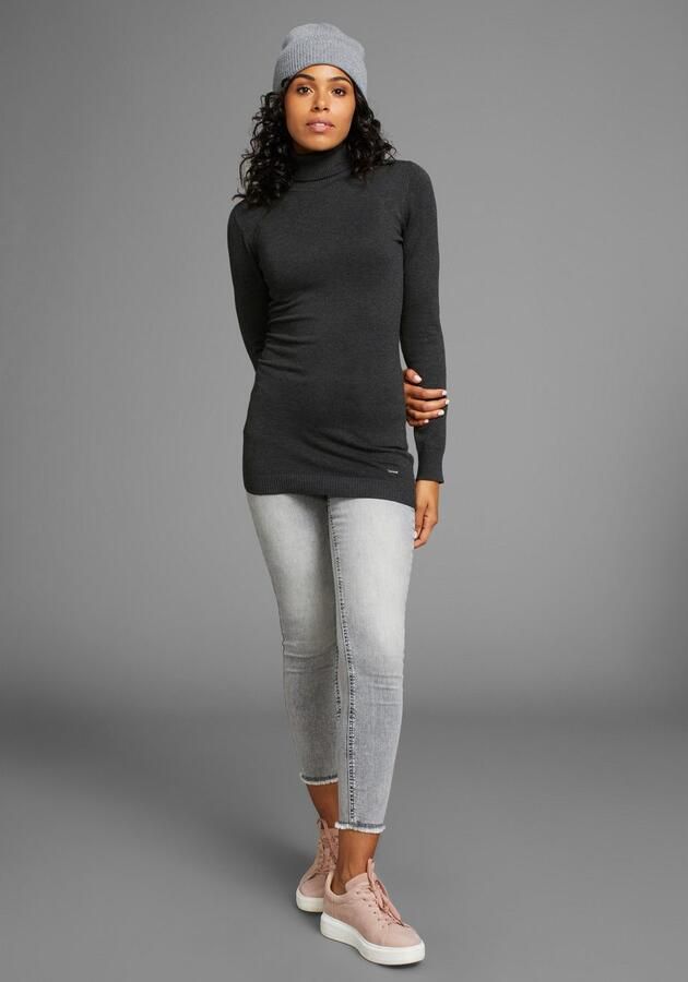 Laura Scott Coltrui Fijn breisel in nauwsluitende lange vorm - Foto 3