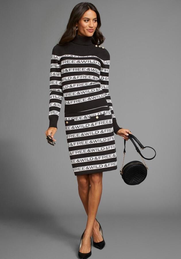 Laura Scott Coltrui met modieuze strepen en sierknopen - Foto 5