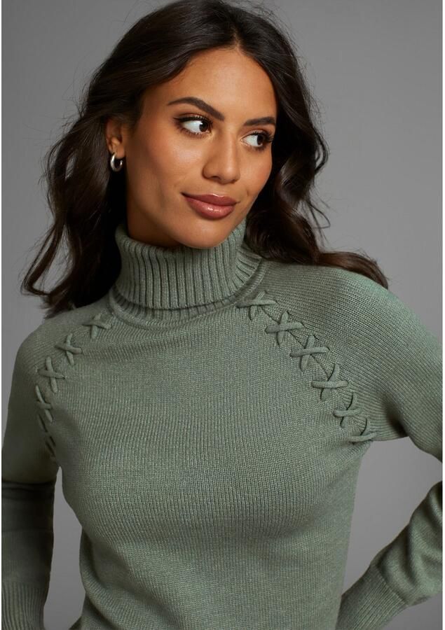 Laura Scott Coltrui met vlecht detail van zacht viscosebreisel - Foto 2