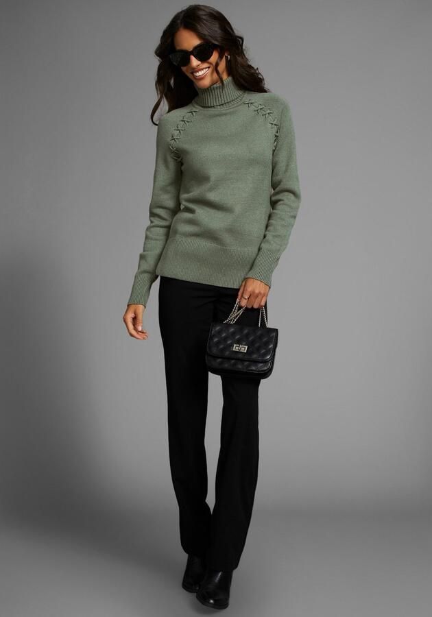 Laura Scott Coltrui met vlecht detail van zacht viscosebreisel - Foto 4