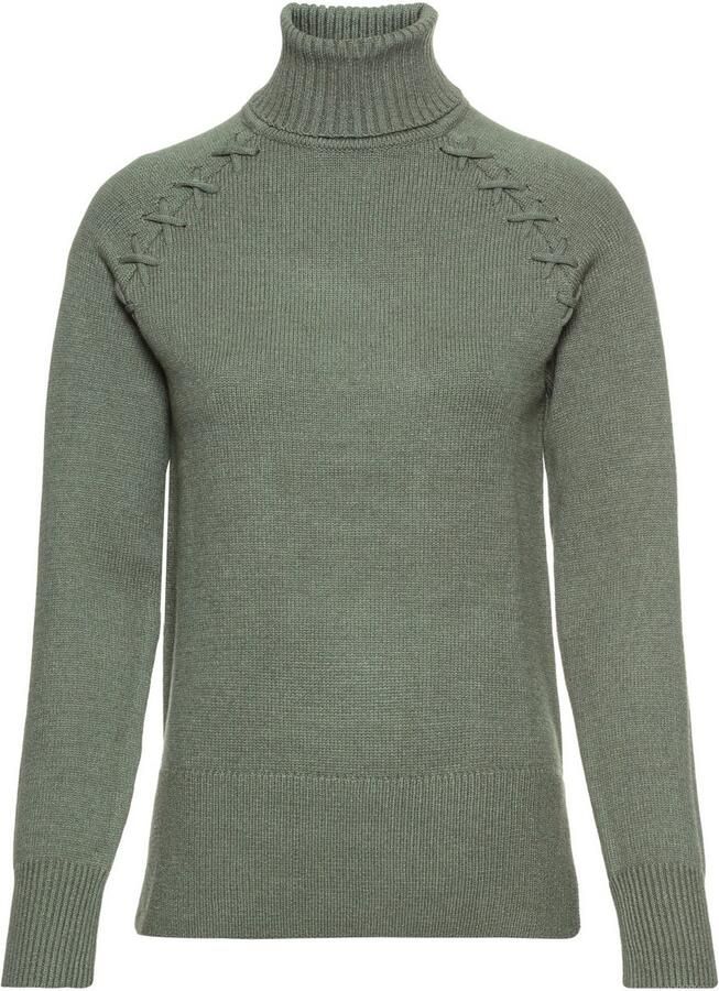 Laura Scott Coltrui met vlecht detail van zacht viscosebreisel