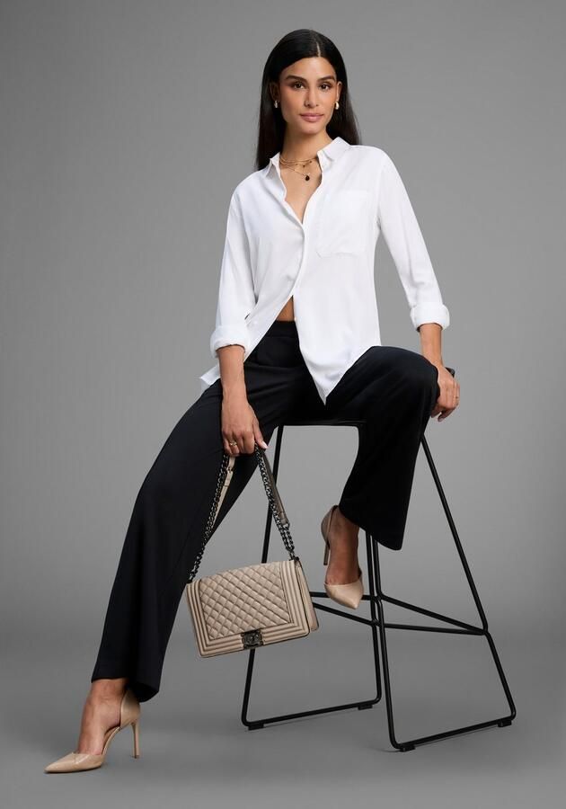 Laura Scott Comfortbroek van comfortabele elastische stof - Foto 5