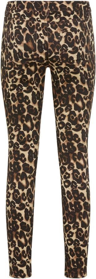 Laura Scott Five-pocketsbroek in modieuze leoprint - Foto 5