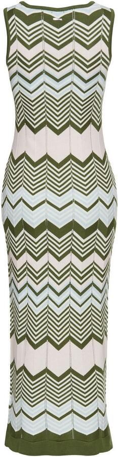 Laura Scott Gebreide jurk in modieus zigzagpatroon - Foto 8