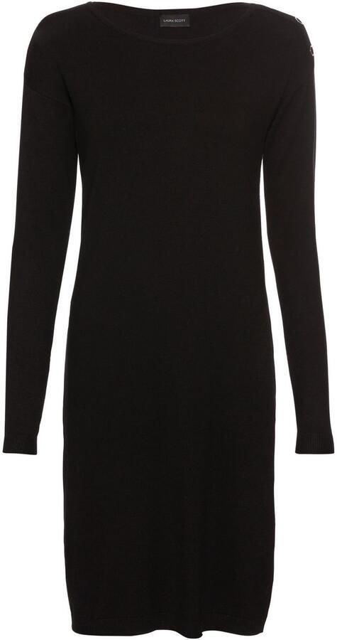 Laura Scott Gebreide jurk met modieus studdetail - Foto 5