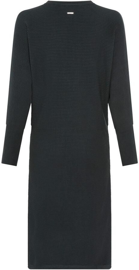 Laura Scott Gebreide jurk met vleermuismouwen en ribbreisel nieuwe collectie - Foto 6