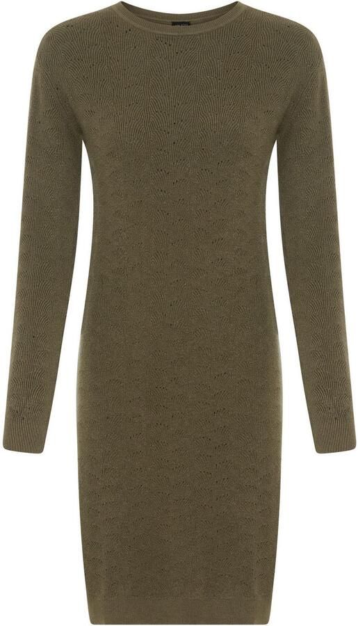 Laura Scott Gebreide jurk van filigraan zacht ajourbreisel nieuwe collectie - Foto 5