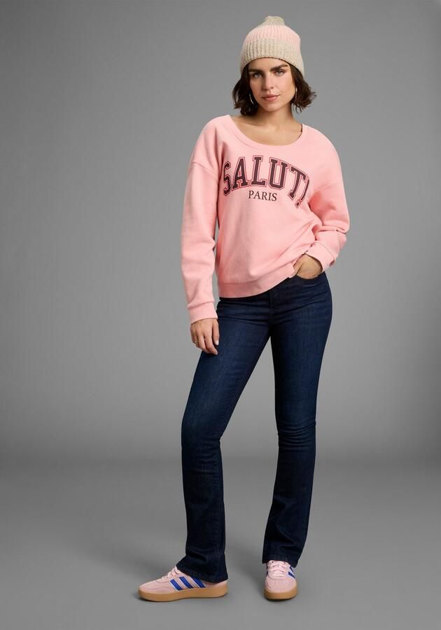 Laura Scott Gebreide muts met coole colorblocking nieuw - Foto 3