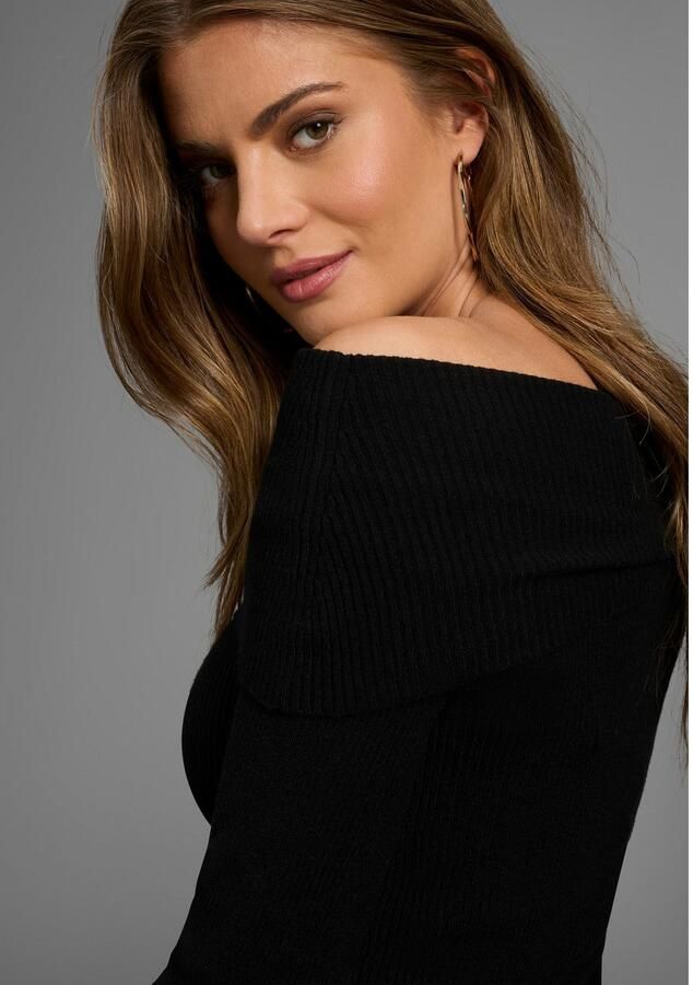 Laura Scott Gebreide trui Fijn gebreide trui in trendy Car Shape NIEUWE COLLECTIE - Foto 2