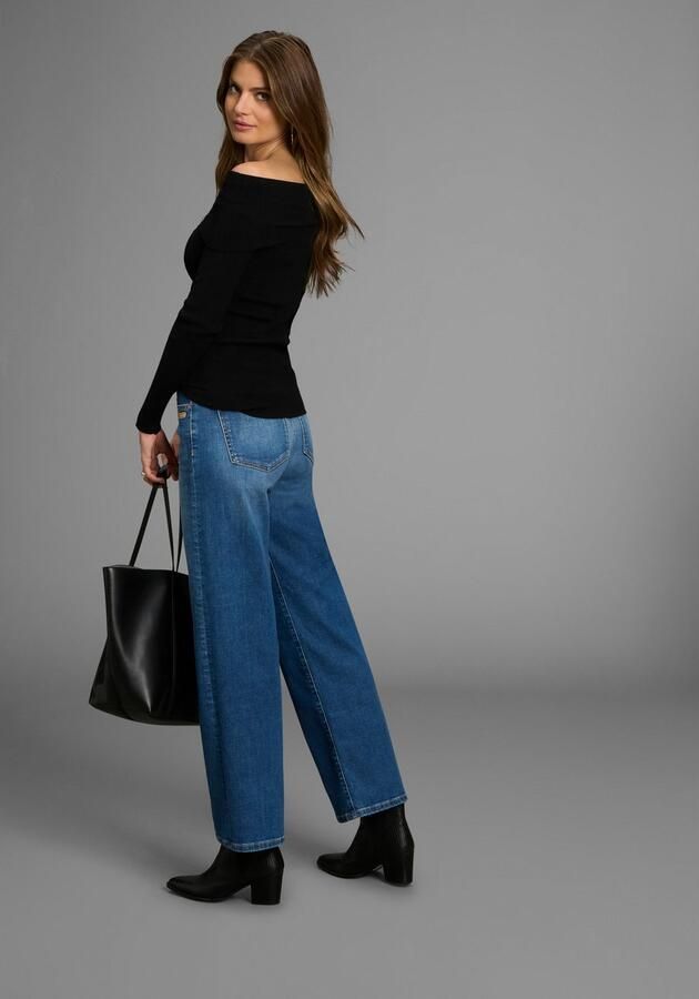 Laura Scott Gebreide trui Fijn gebreide trui in trendy Car Shape NIEUWE COLLECTIE - Foto 5