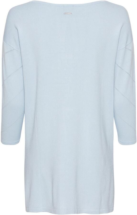 Laura Scott Gebreide trui met ajourpatroon en 3 4 mouwen - Foto 6