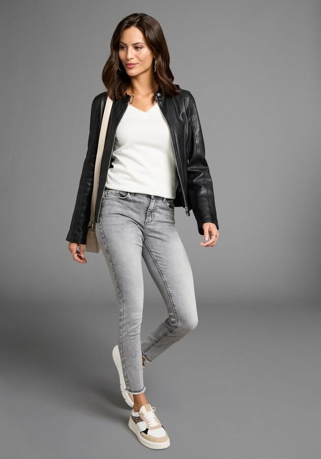 Laura Scott Gebreide trui met kant in de ruguitsnijding - Foto 5